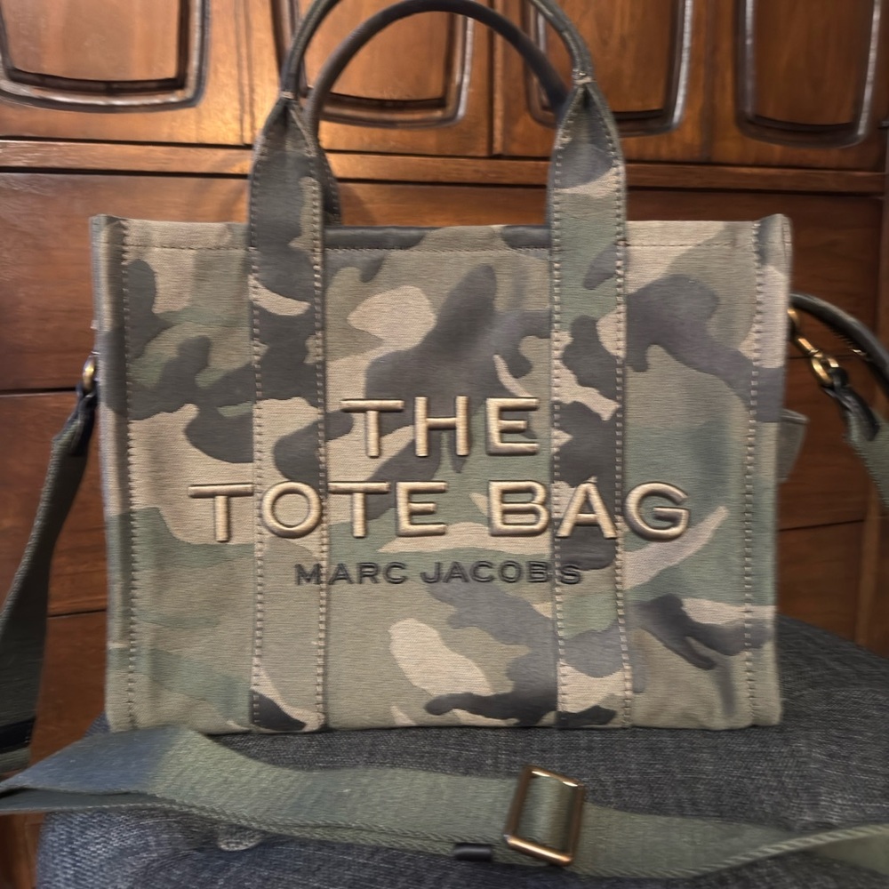 Marc Jacobs Medium Camouflage Tote Bag